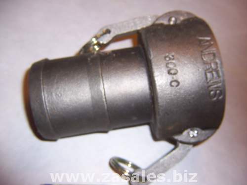 3 Dixon Andrews Cam lock quick coupling female X hose barb 300 C