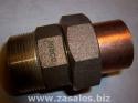 Nibco copper 1.5 NPT male to 1.5 copper sweat fitting 2